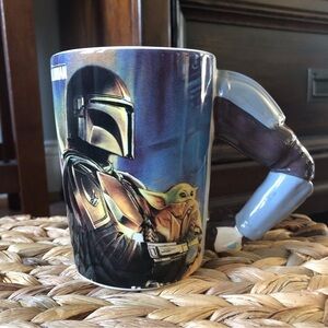 Star Wars: The Mandalorian sculpture handle ceramic mug
